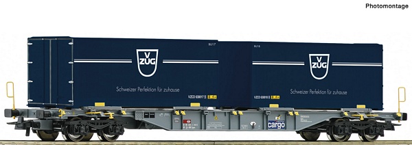 Roco 77343 Container carrier wagon SBB