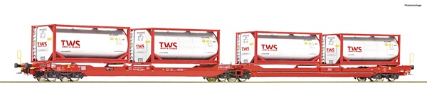 Roco 77396 Articulated double pocket wagon T3000e OBB RCW