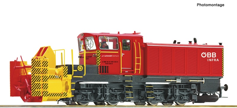 Roco 79003 - Beilhack Sneeuwschuiver ÖBB AC-Sound