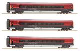 Roco 74040 3 piece set: Railjet, ÖBB