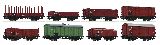 Roco 44001 8-piece Set Freight Wagons CSD
