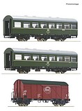 Roco 6200010 3 Piece Set 2 Passenger Train DR DC