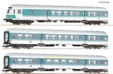 Roco 6200034 3 Piece Set 1 Commuter Coaches DB AG DC