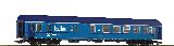 Roco 64865 2nd Class Passenger Coach with Baggage Compartment CD