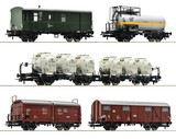 Roco 6600018 6 Piece Set Goods train, DB