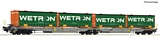 Roco 67401 Articulated double pocket wagon Wetron