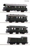 Roco 74014 4 Piece Set Passenger Train DB