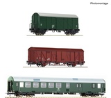 Roco 74053 3 piece set Track mainte nance train 