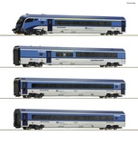 Roco 74064 4 piece set Railjet 