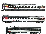 Roco 74082 3 Piece Set Gotthard-Panorama Express SBB Set 2