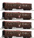 Roco 74093 4 Piece Set Hospital Train FS