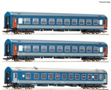 Roco 74188 3 piece set 1 Passenger coaches D 374375 