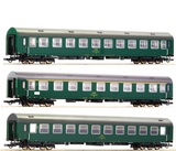 Roco 74190 3 piece set 3 Passenger coaches D 375 Vindobona