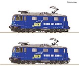 Roco 7510045 2 Piece Set Electric Locomotives 421 373-2 and 421 381-5 WRS DCC