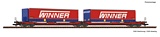 Roco 75888 Articulated double pocket wagon T3000e