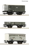 Roco 76037 3 piece set Goods train 