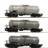 Roco 76052 3 Piece Set Tank Wagons Eva