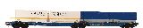 Roco 76633 Double Container Carrier Wagon Kombiwaggon