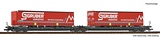 Roco 77397 Articulated double pocket wagon T3000e Gruber Log