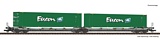 Roco 77398 Articulated double pocket wagon T3000e Eucon Cont