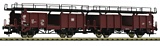 Roco 522401 2 piece set Car carrier wagons DB