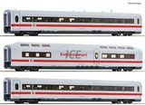 Roco 74028 3 piece set 1 Intermediate coaches ICE 1 DB AG