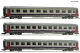 Roco 74063 3 piece set Eurofima coaches SNCB