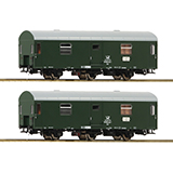 Roco 74111 2 piece set Mail coaches Rekowagen DR