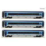 Roco 74140 3 piece set Railjet CD