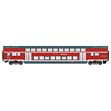 Roco 74145 2nd class double deck coach DB AG