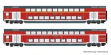 Roco 74148 2 piece set Double deck coaches 