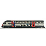 Roco 74505 Double deck driving trailer SBB