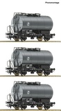 Roco 76005 3 piece set Tank wagons Eva