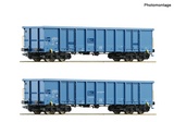 Roco 76023 2 piece set Open goods wagons CRONIFER