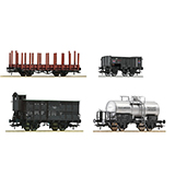 Roco 76077 4 piece set Goods wagons