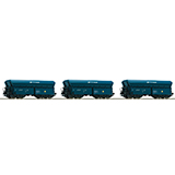 Roco 76078 3 piece set Self-unloading hopper wagons PKP Cargo