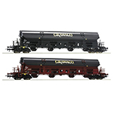 Roco 76135 2 piece set Self unloading wagons Grawaco