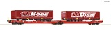 Roco 77401 Articulated double pocket wagon T3000e DB AG