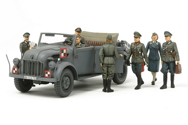 Tamiya 25149 German Steyr 1500A W/7 Figures