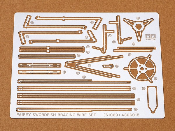 Tamiya 61069 Fairey Swordfish Etched Parts