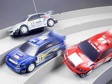 Tamiya Mini 4WD racers