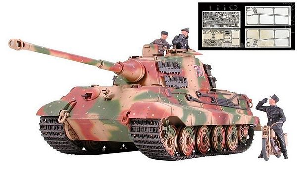 Tamiya 25144 German King Tiger with Amber Photo Etched