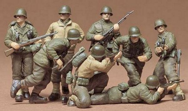 Tamiya 35048 US Infantry Eur Theater Kit