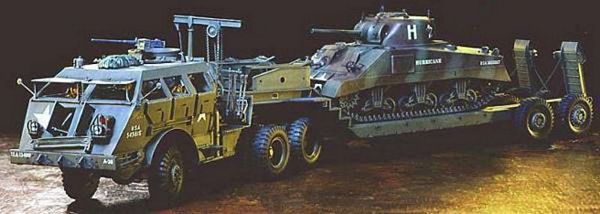 Tamiya 35230 US 40 Ton Tank Transporte