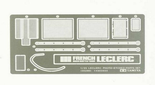 Tamiya 35280 Leclerc Photo-Etched Parts Set