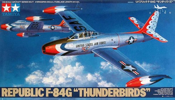 Tamiya 61077 Republic F-84G Thunderbirds