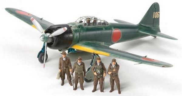 Tamiya 61108 Mitsubishi A6M3-3a ZEKE