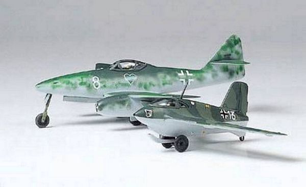 Tamiya 61604 Messerschmitt Me262A and Me163B