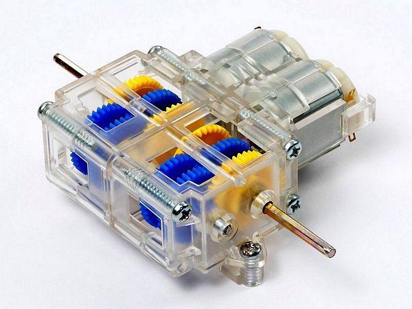 Tamiya 69912 Double Gearbox 4-Speed Clear