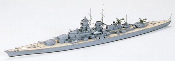 Tamiya 77520 German Gneisenau Battleship Kt